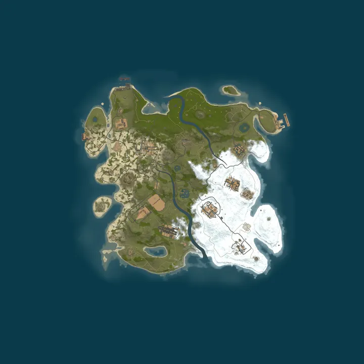 Map of MZANSI | ZA 10X | SOLO | DUO | TRIO | QUAD | PVP | KITS