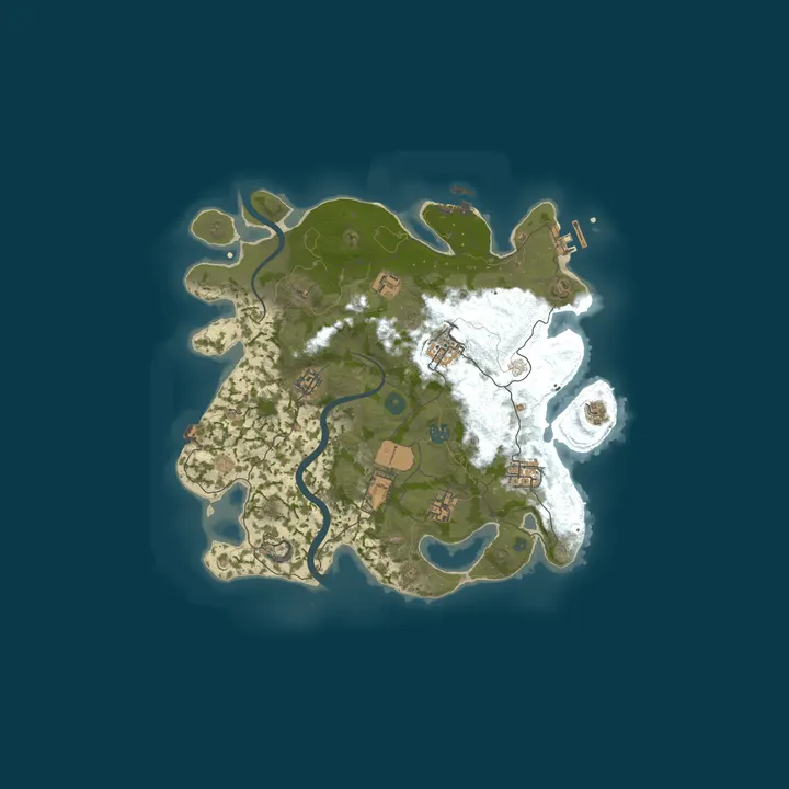 Map of DEMONARCHY|2x|Instant Craft|Zlevels|Raidable Bases+More