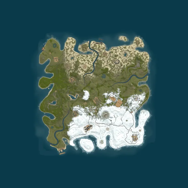 Map of IRS Rust 2X Survival PVE
