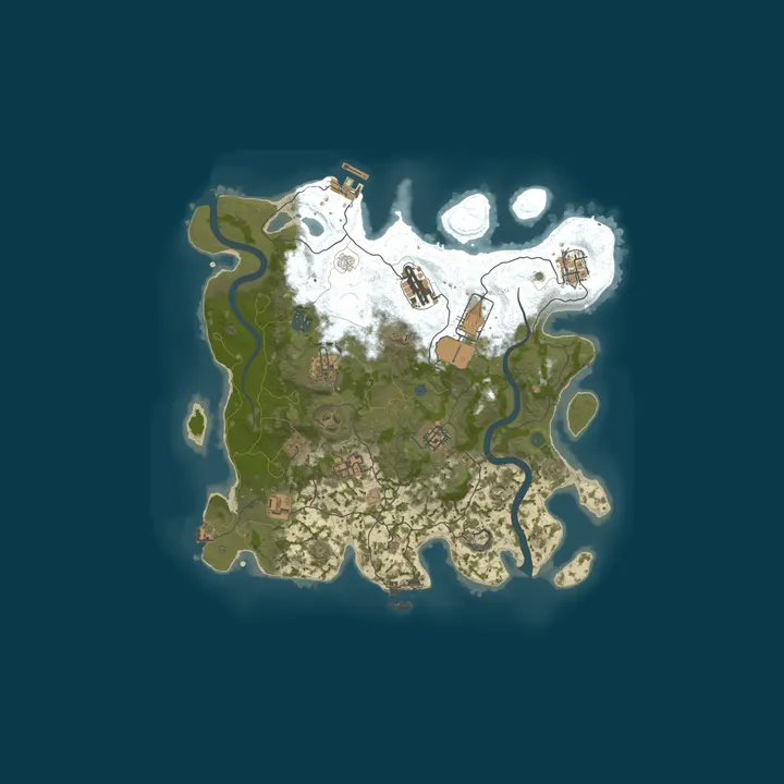 Map of Rusty Meat | QOL Mods | Custom Events | PVE/PVP