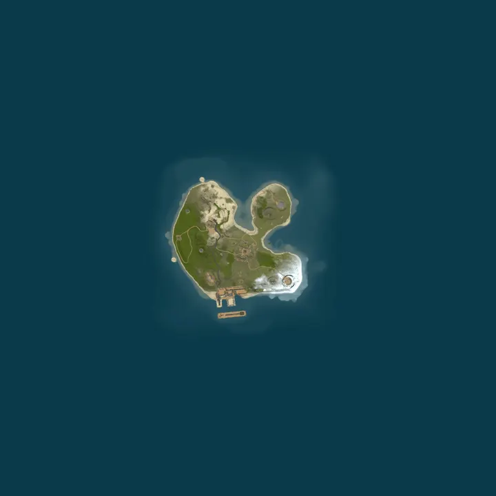 Map of RUST Server