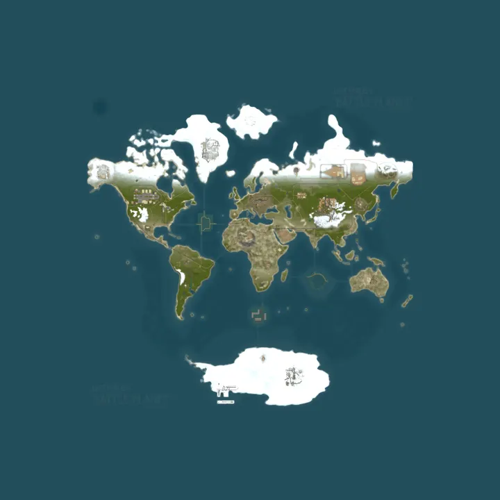 Map of ButtHurt 30x PVE Oct Map Battle Front