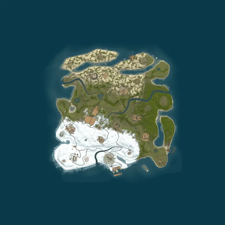 Map of The Office Parvus- No Tech Tree Biweekly Softcore