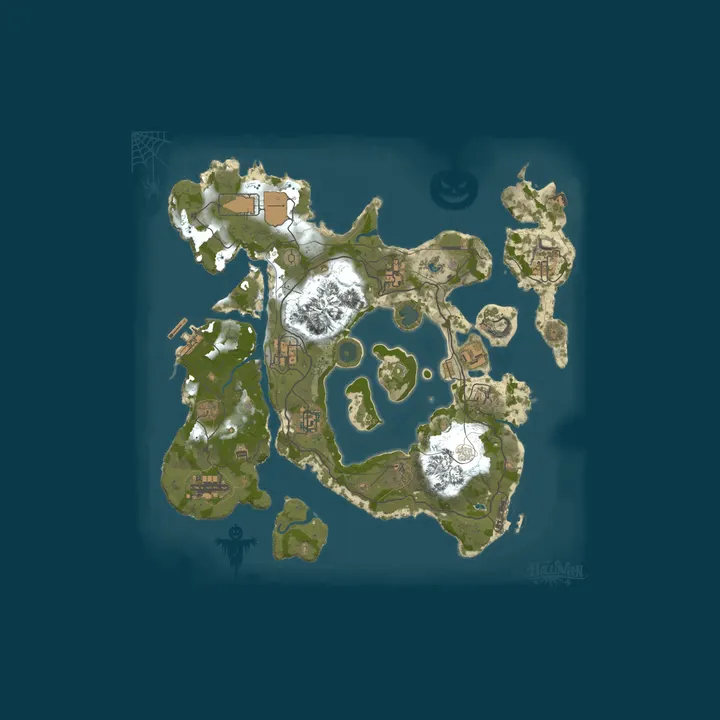 Map of BattleGrounds 3x Monthly Solo/Duo/Trio/Quad