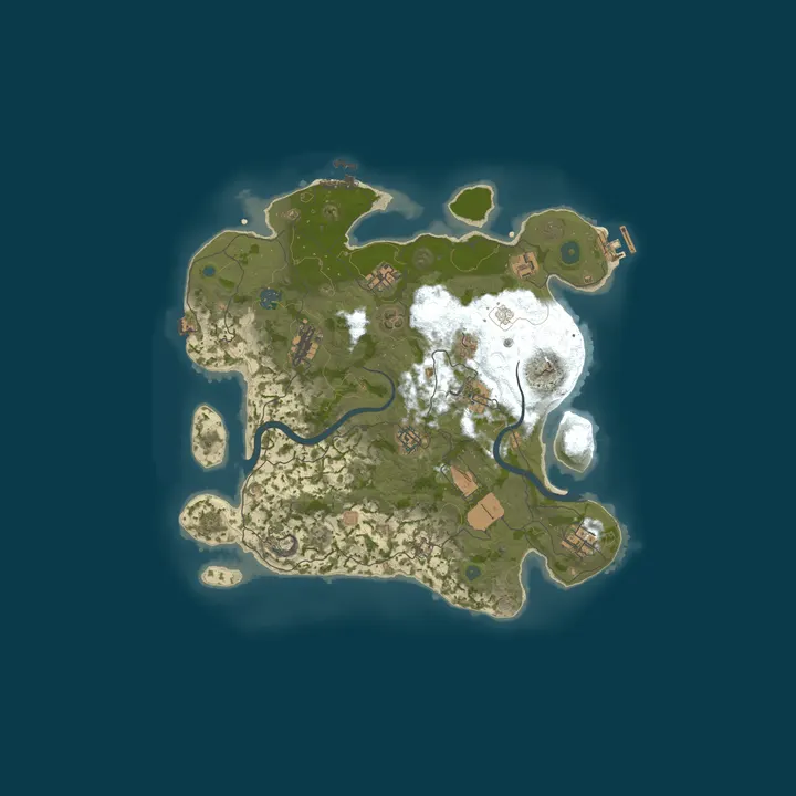 Map of InvokeRust WEX [X2, Vanilla, No Limit]