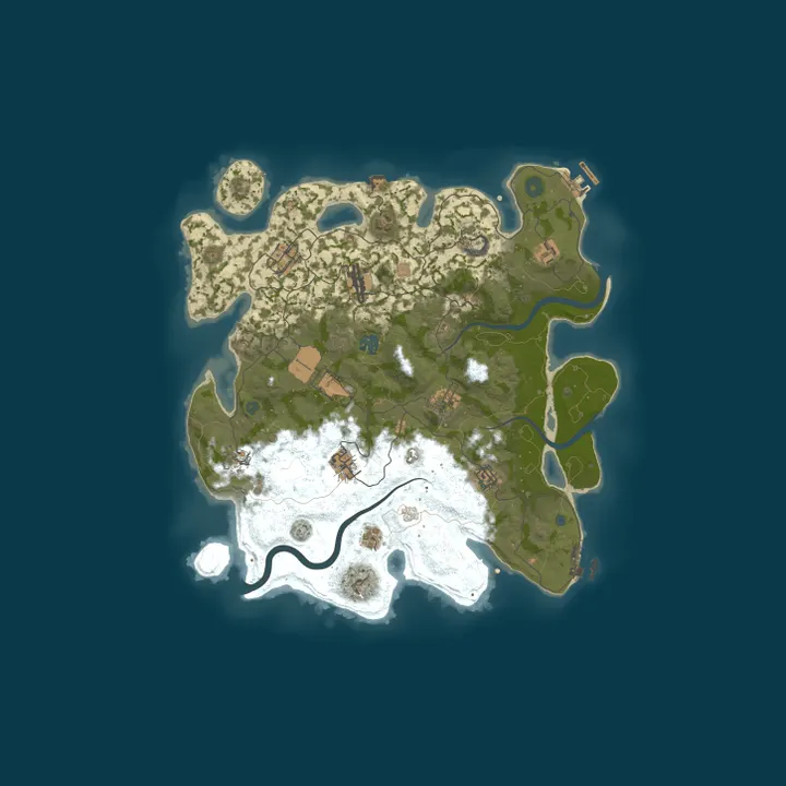 Map of 【发财】5倍|免电秒造|萌新养老|绿色无权|激战
