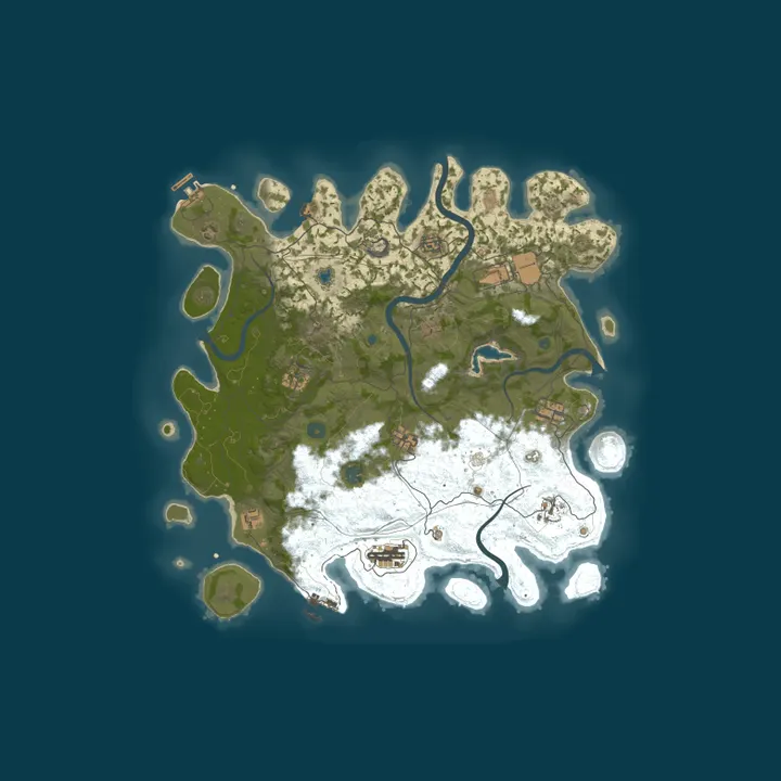 Map of PEN ISLAND | NoDecay | Custom Skins | Events