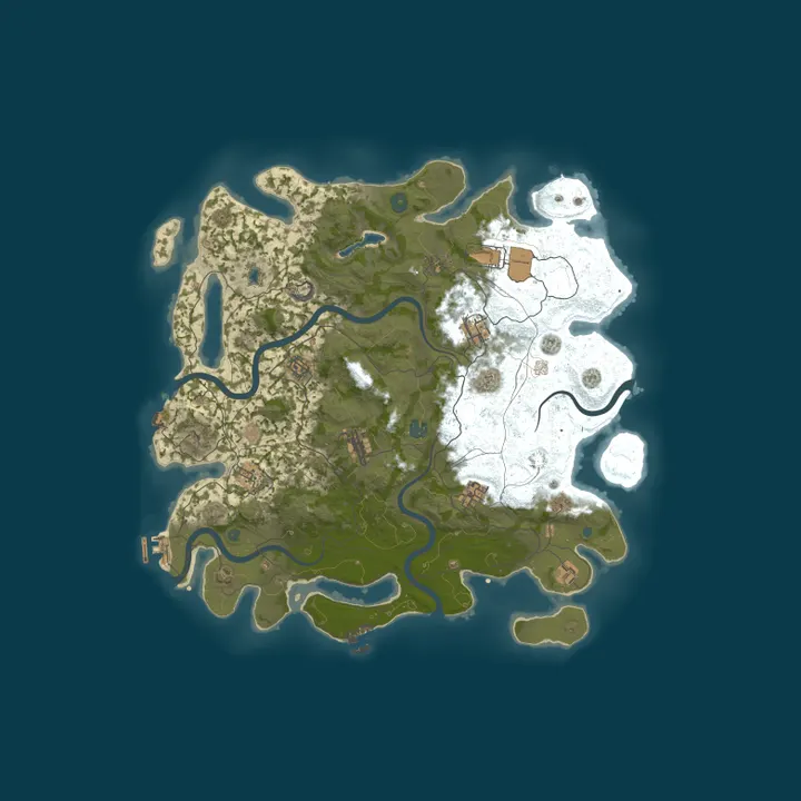 Map of Rust'n Chill 10X