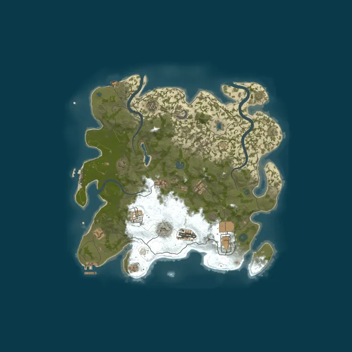 Map of Day After Tomorrow Zombie