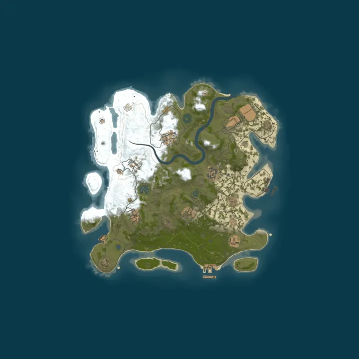 Map of [UA/RU] ★ Rustfield.eu ★ X10 | AUTOSORT | INFINITY AMMO