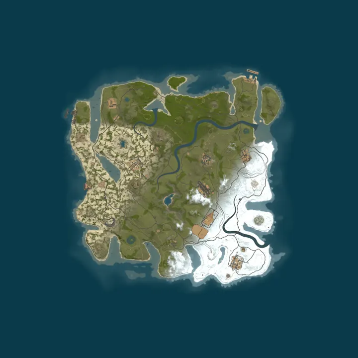 Map of Midwest | Low Upkeep | Biweekly | No BP Wipe