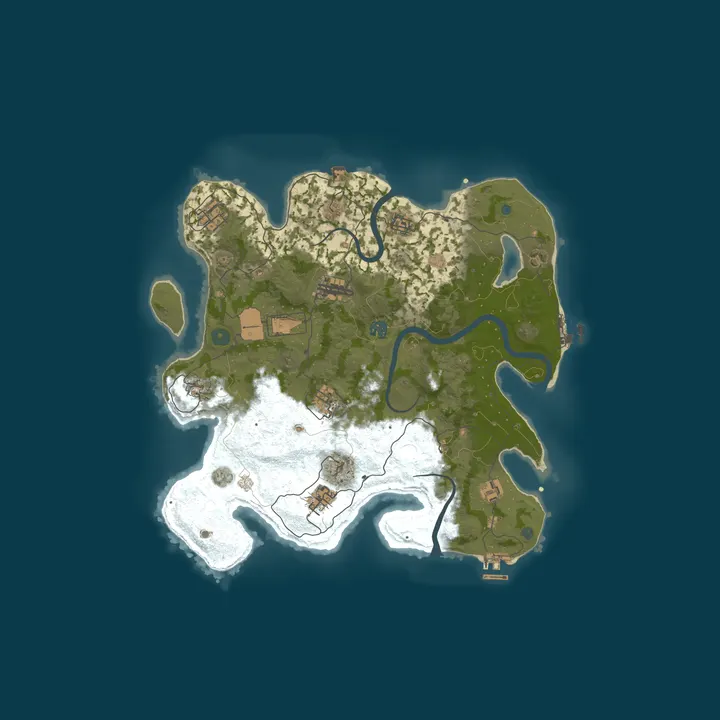 Map of [GER/EU] BlackSky Rust | Solo/Duo | 2x | 12.10.26