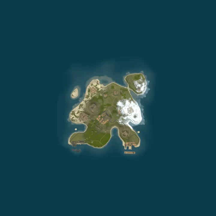 Map of x5 Small Map | Teams of 4 | Weekly Wipe