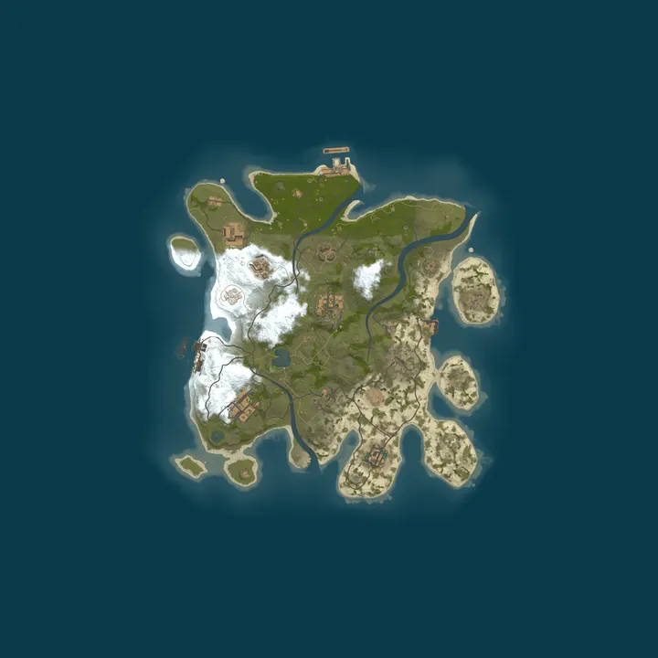 Map of AshCore 2x SOLO ONLY | No Clans/Teams | Wipe Thu 8PM