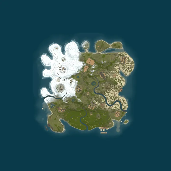 Map of [EU] Rustaland | Weekly | 2x | Solo/Duo
