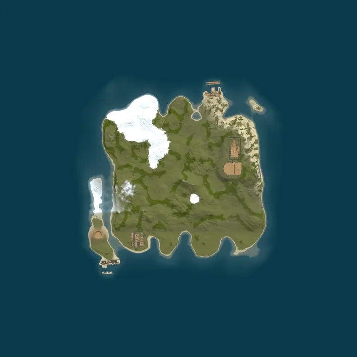 Map of ОСТРОВ PVP | X1000 | Aim Train | BATTLEFIELD