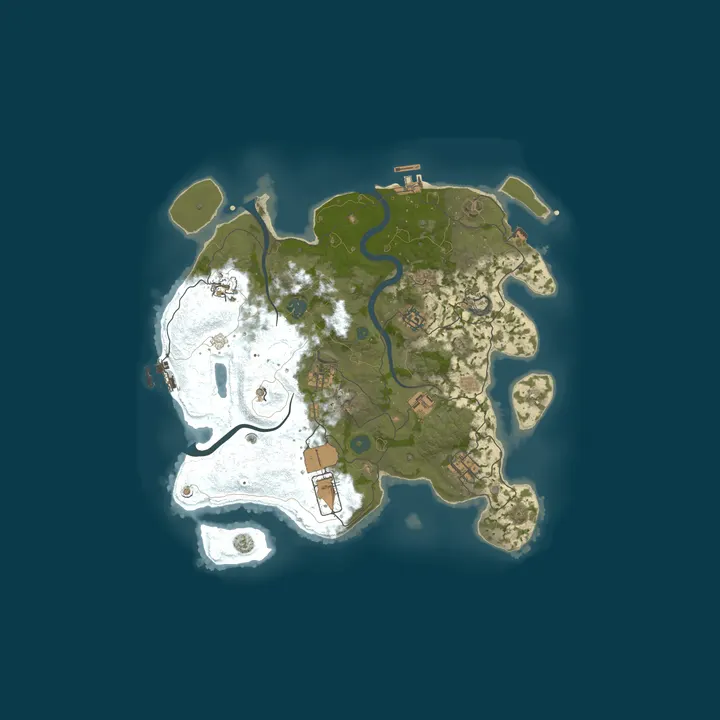 Map of РУССКИЙ #2 | СЕРВЕР НОВИЧКОВ | 2X VANILLA