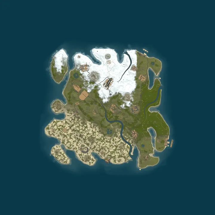 Map of My Untitled Rust Server