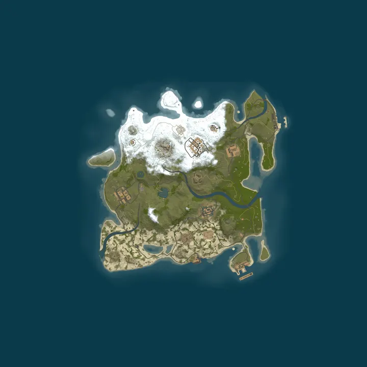 Map of My Untitled Rust Server