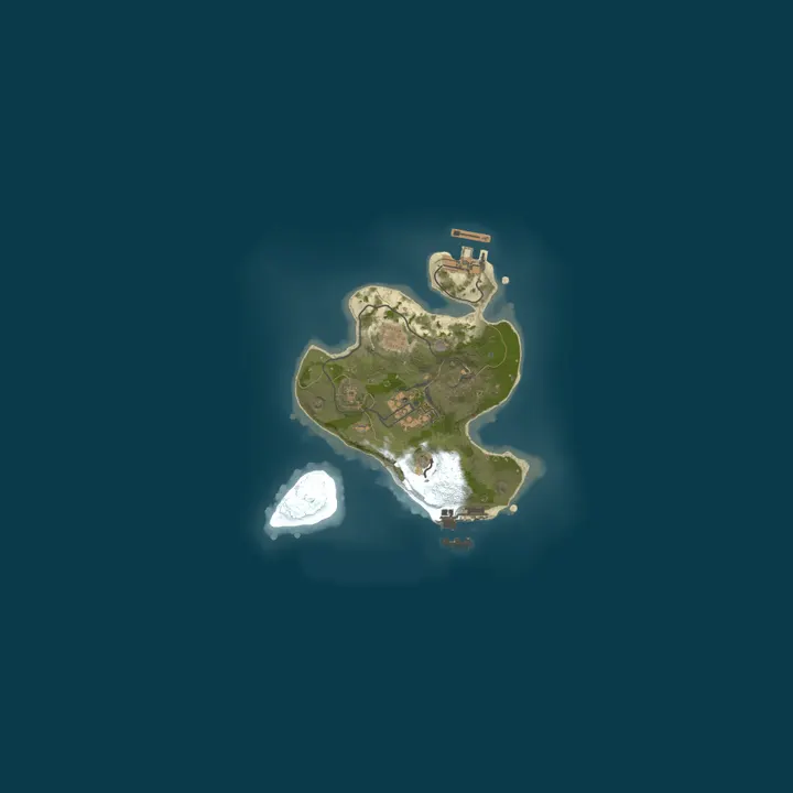 Map of Rust for down syndromes