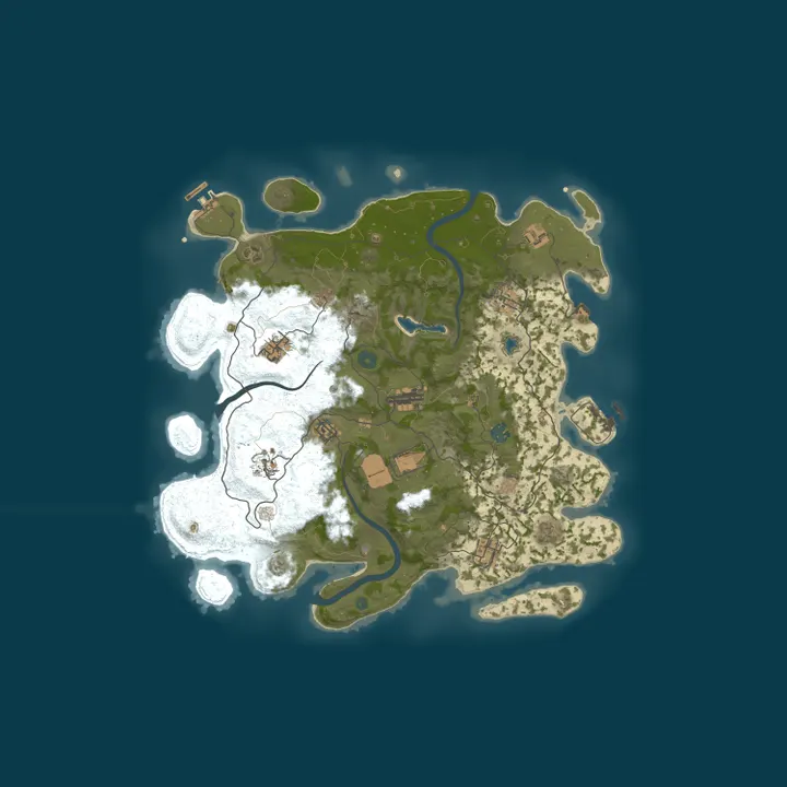 Map of まっくんの鯖