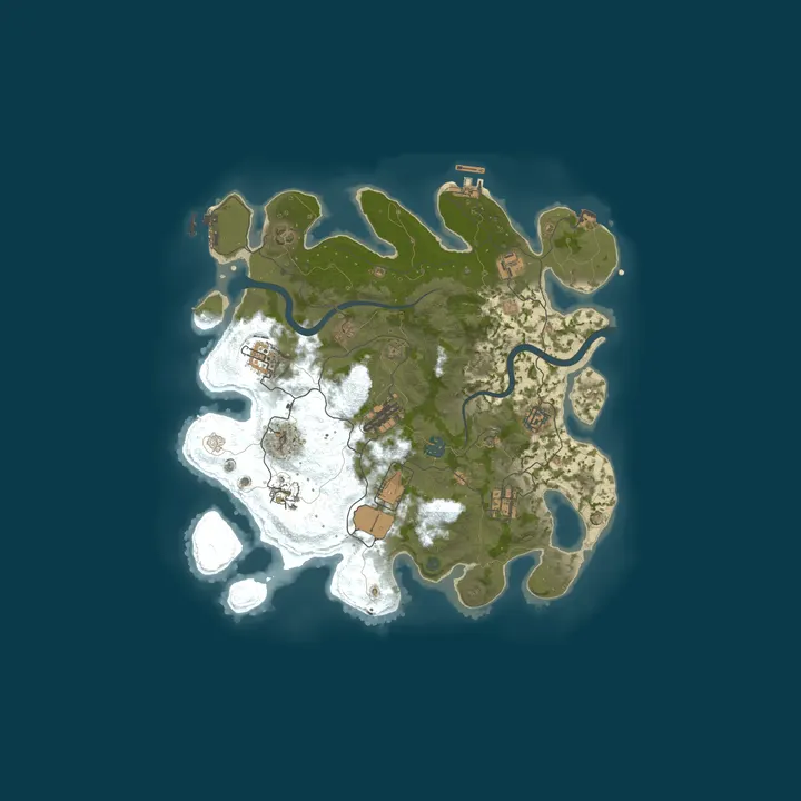 Map of RUSTANBUL 2X EU | MONTHLY FULL WIPE | CUSTOM EVENTS | ACTIVE ST