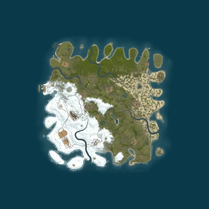 Map of Rusted Noobs Solo Only x2