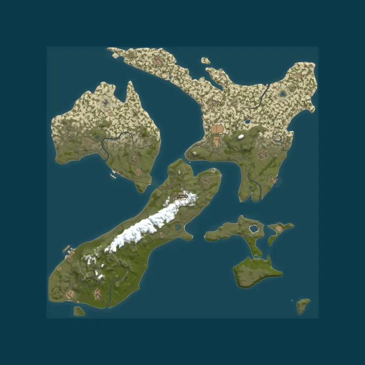 Map of New Zealand MAP|Tugboats|Deepsea|Low Upkeep|2Min Nights