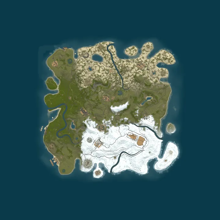 Map of Rust Server jpn