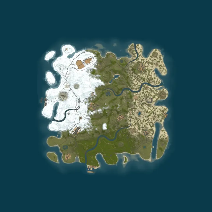 Map of [EU] FireRust 10x|PVE|5Max|Wiped 1/10