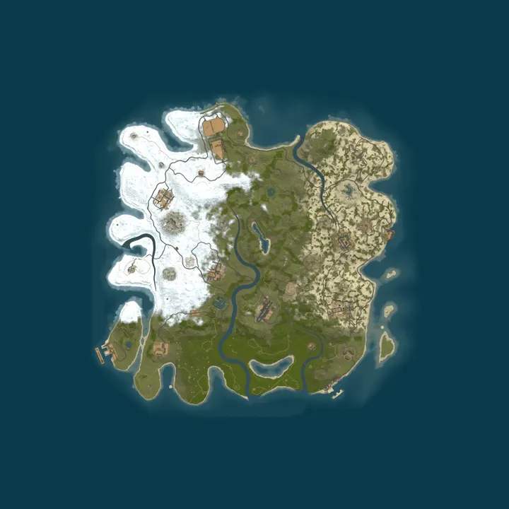 Map of [RU] SoulRust #1 | X2 | Vanilla+ | Weekly | Nolimit