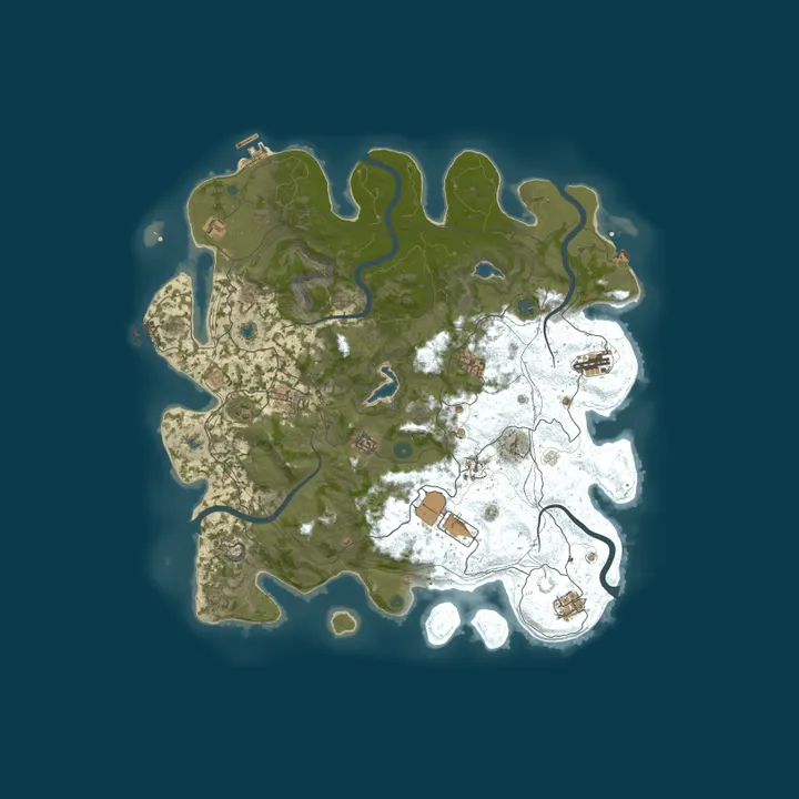 Map of Hardcore PVE |US| Bi-Monthly Wipe