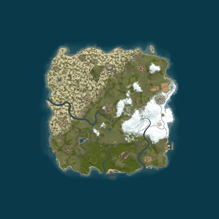 Map of RustForNoobs.com | Solo/Duo/Trio | Softcore Monthly | No BP Wip