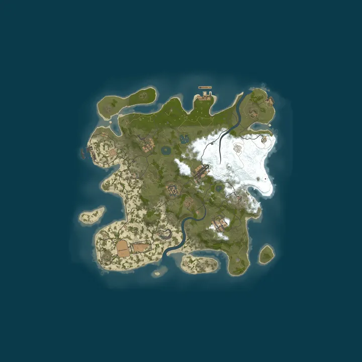 Map of Rusty Knife | 3x BiWeekly | Solo/Duo/Trio/Quad | Shared BPs