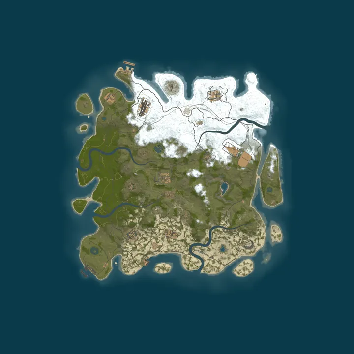 Map of DRAGON RUST-UA MAIN|Raid Base|Skills