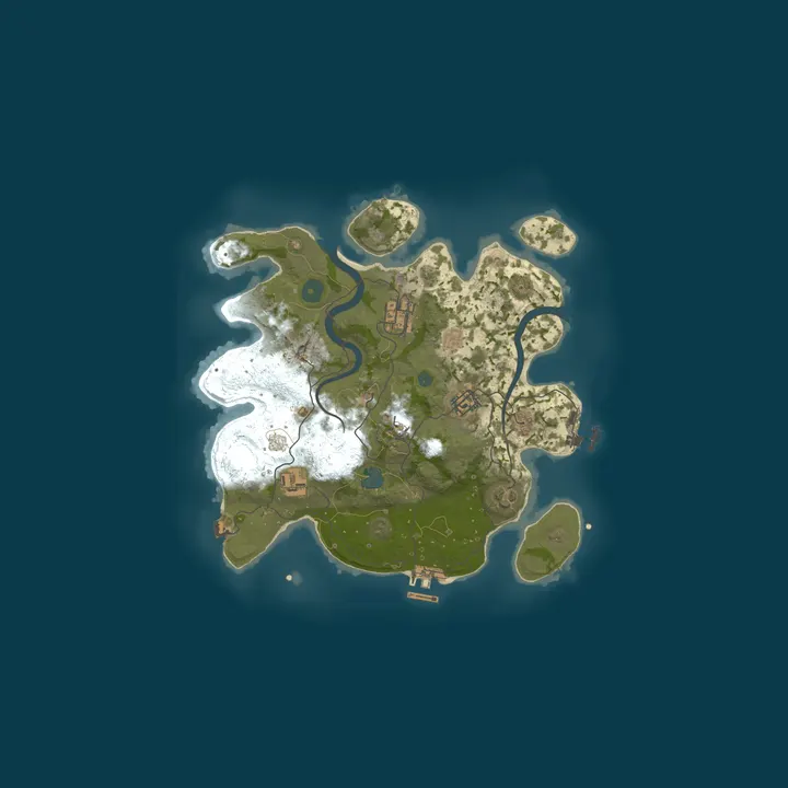 Map of TAZ Rust | Servidor Teste