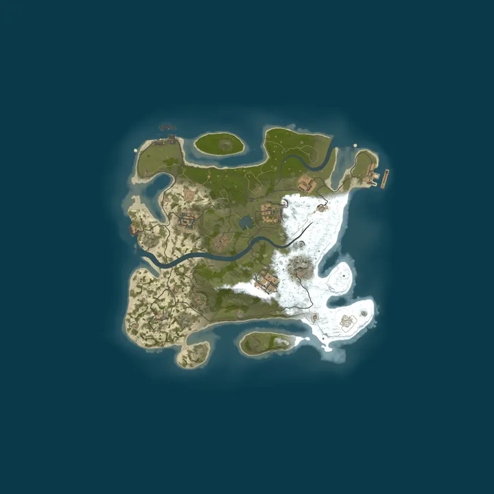 Map of My Apex Rust Server