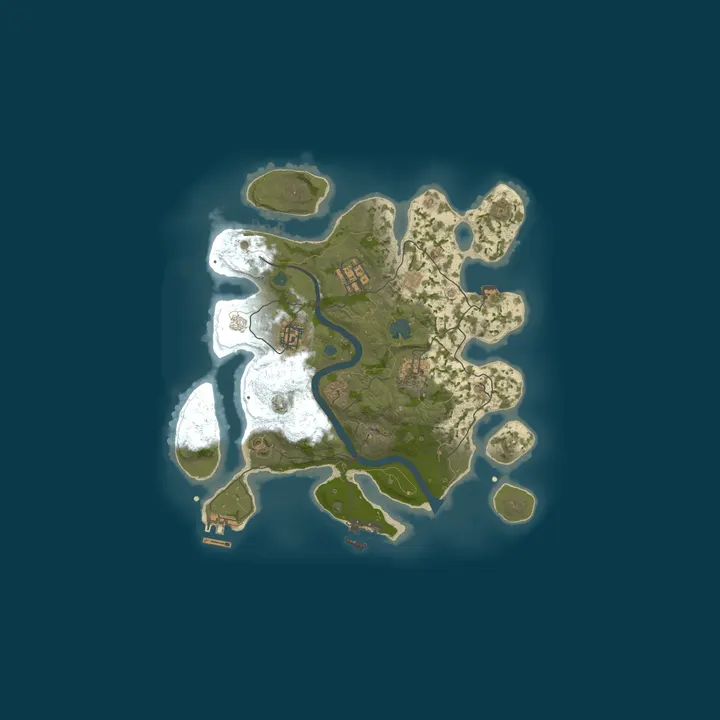 Map of Always Small Maps 2x less decay