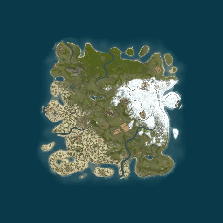 Map of KevinsRustServer