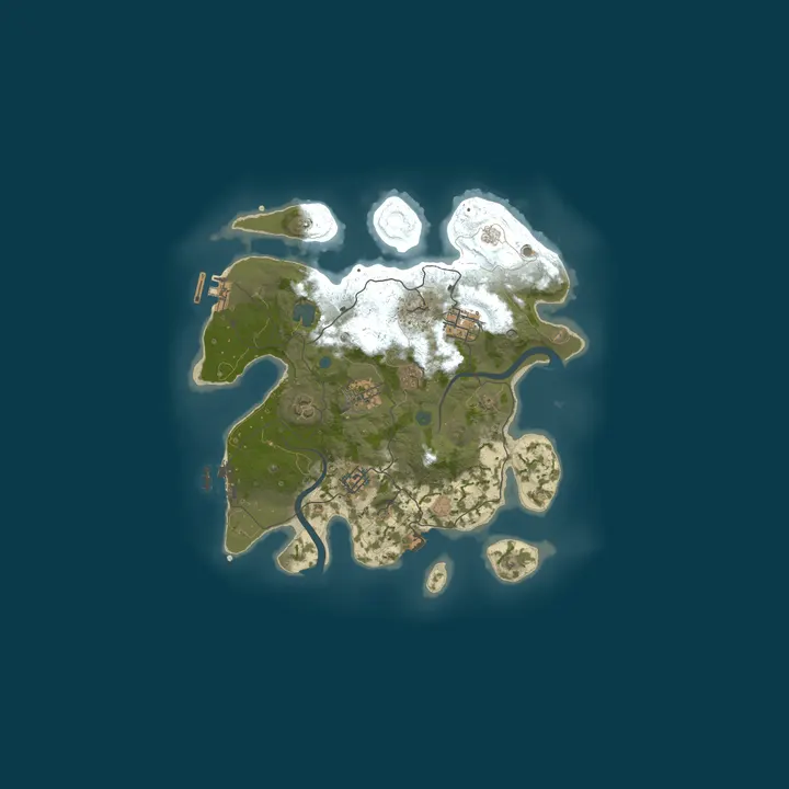 Map of Brads Server. Private Password protected