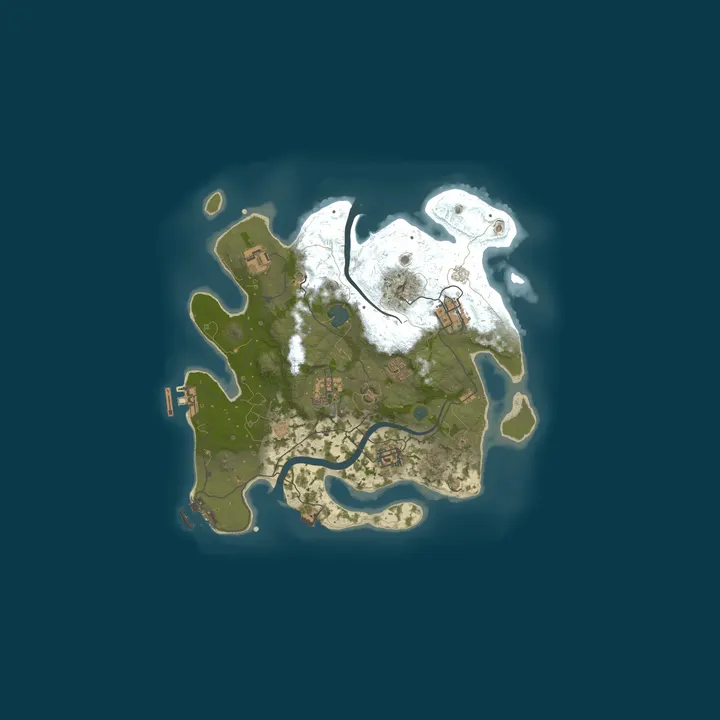 Map of RUST HALLOWEEN / Solo Duo Trio / 2x / Bi-Weekly