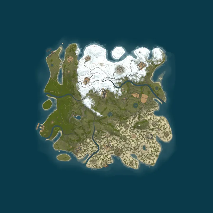 Map of Enjoy - Solo only Monthly, no BP wipes. True Vanilla.