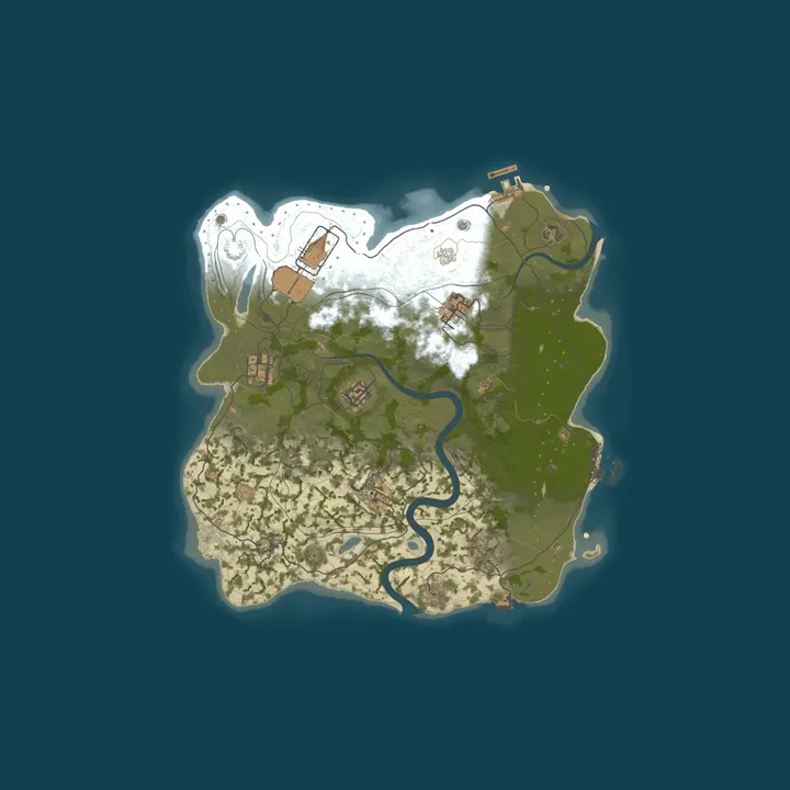 Map of [LATAM] Caramelo X2 Solo/Duo | 14/10 Wipe