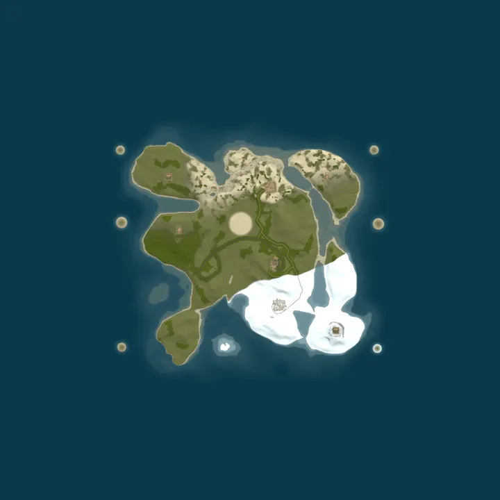 Map of KRAKEN | X10000000 | EU | NO GRASS | BATTLEFIELD | FPS+
