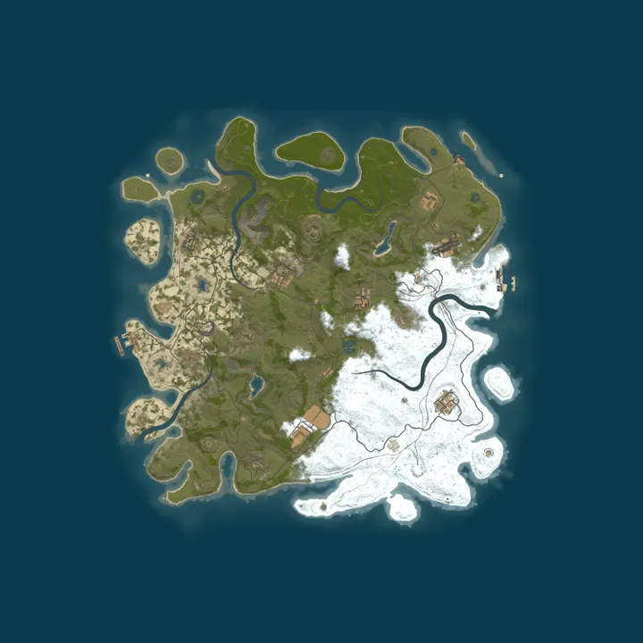 Map of GodlikeHost Server