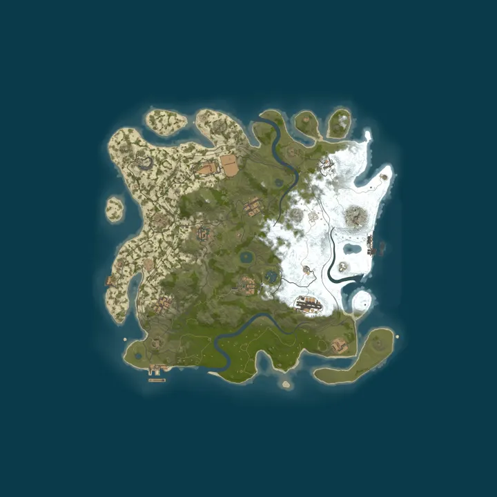 Map of PARTY RUST | X2 | TP | KITS | DUO/MAX2 WIPED 10.10