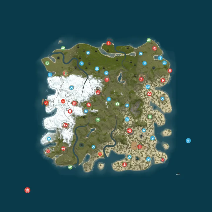 Map of [PvE] TruePvE [x1-x5|Loot+|NPC|RB|Quests|NoRaid/NoKill]