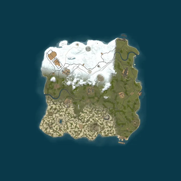 Map of MIRAGE RUST | MONDAY SOLO/DUO/TRIO 2x | Wipe 12.10