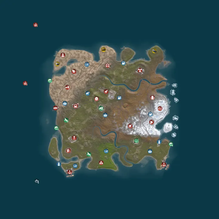 Map of Magic Rust #23 — Vanilla 2x (Solo/Duo/Trio) | Pyccкий