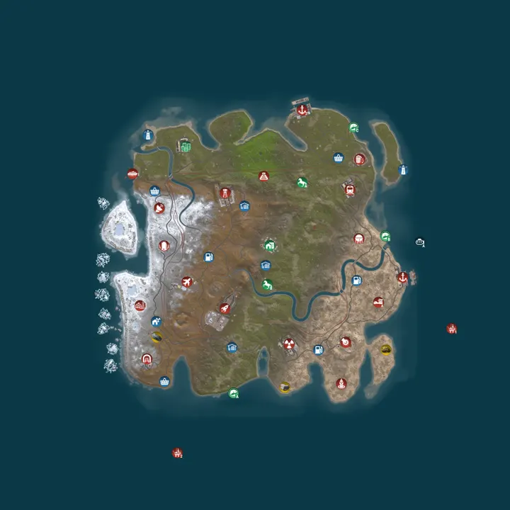 Map of Magic Rust #34 — Modded 2x (Solo/Duo/Trio) | Pyccкий